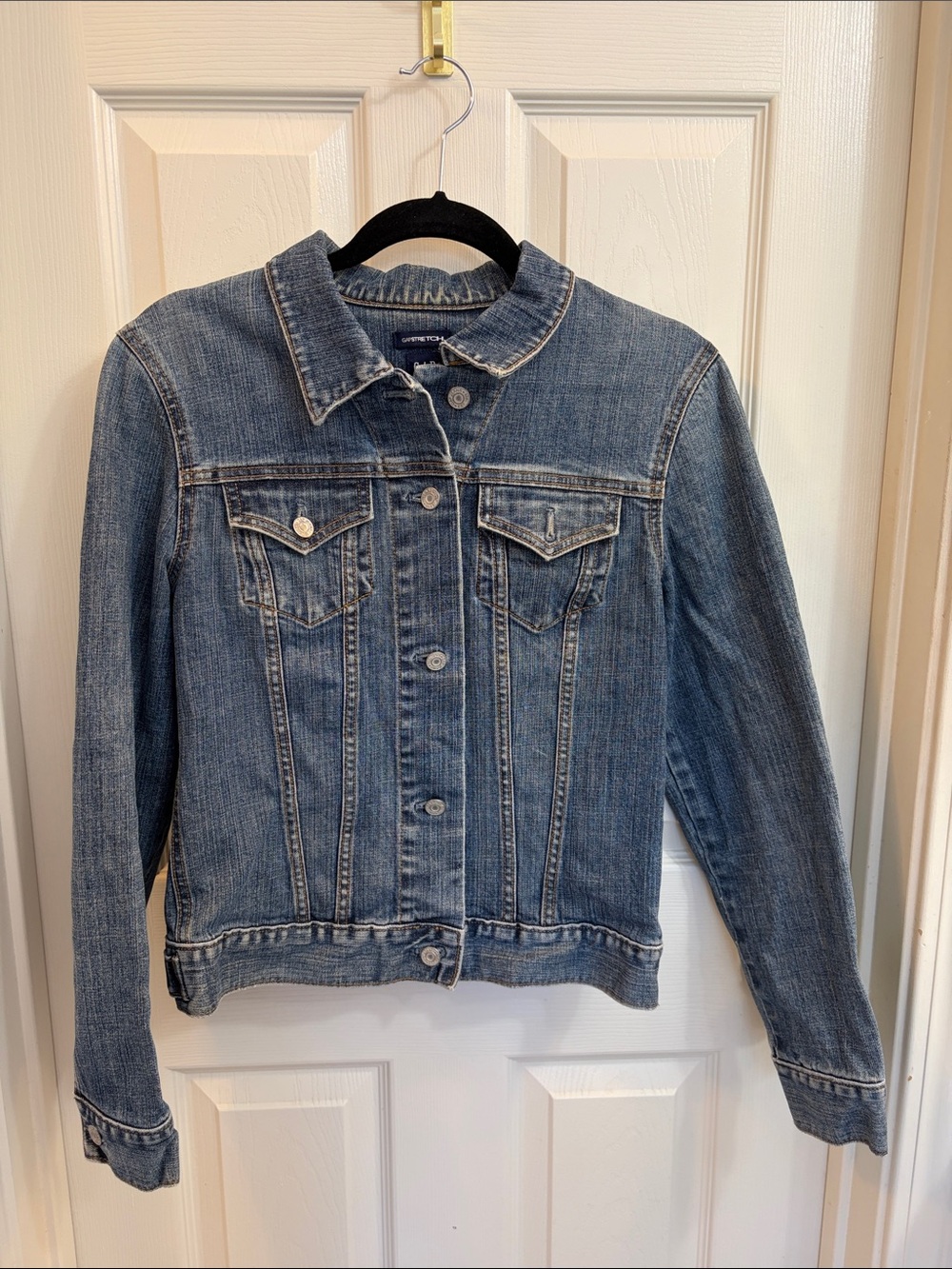 GAP Women's Denim Jacket - Blue